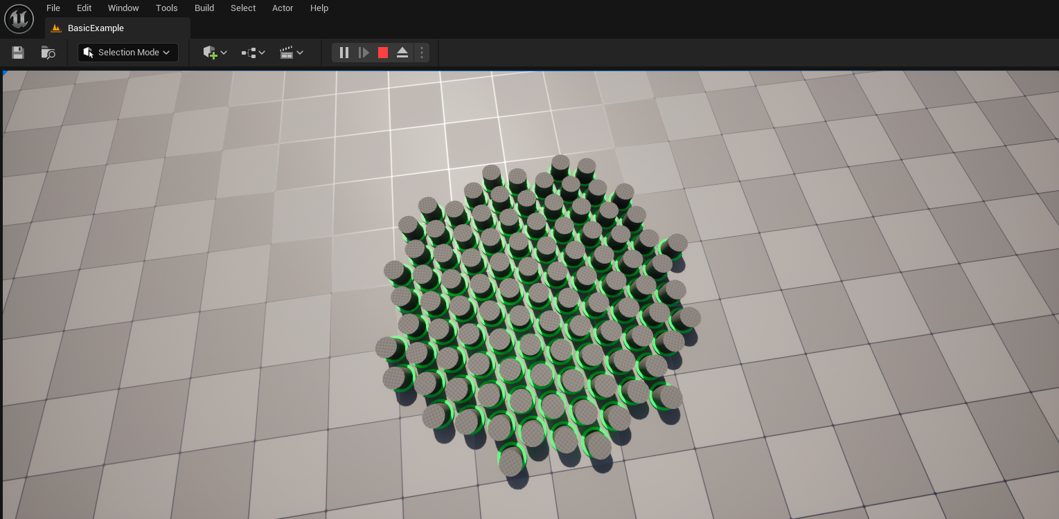 Blob formation